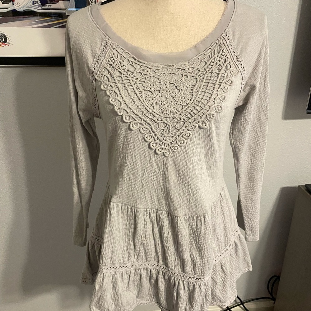 Anthropologie Meadow Rue Boho top